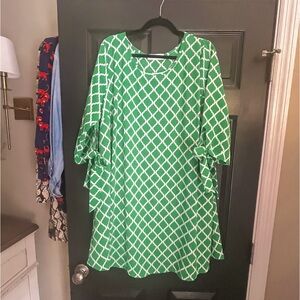 Quarterfoil Shift Dress